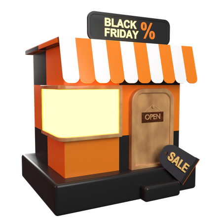 Tienda  3D Icon