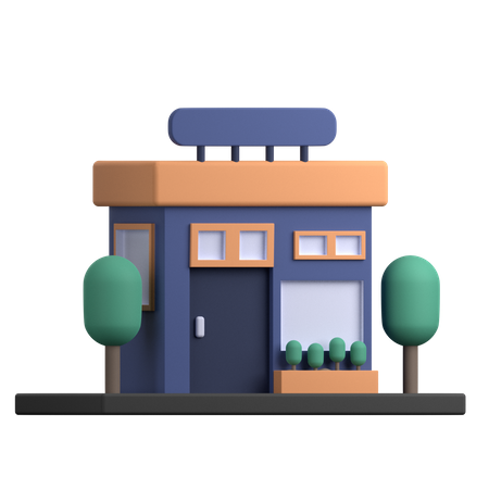 Tienda  3D Illustration