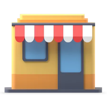 Tienda  3D Illustration