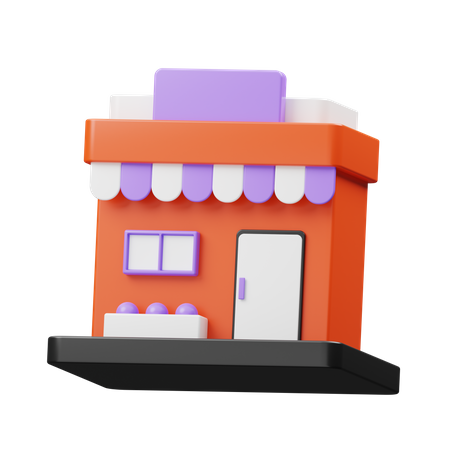 Tienda  3D Illustration