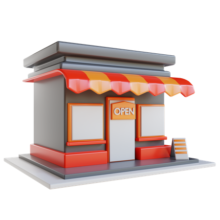 Tienda  3D Icon