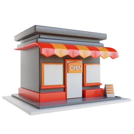Tienda  3D Icon