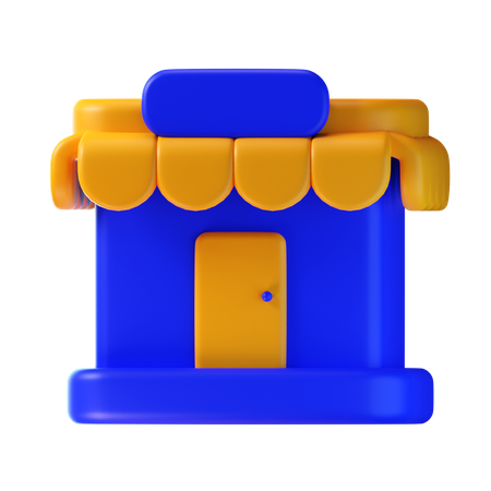 Tienda  3D Icon