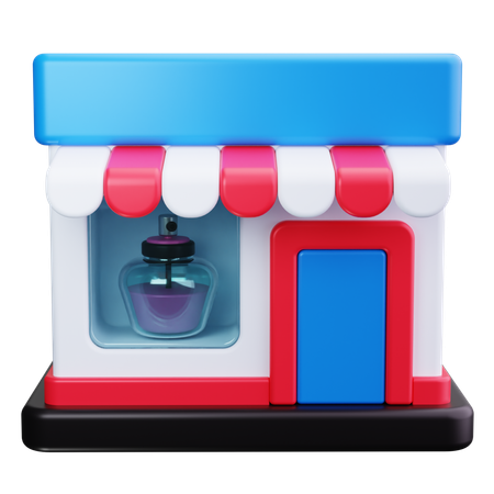 Tienda de perfumes  3D Icon