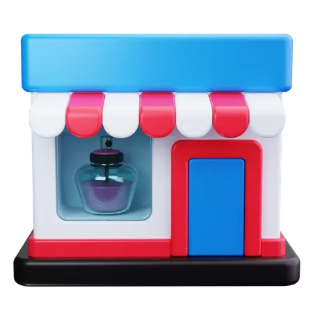 Tienda de perfumes  3D Icon