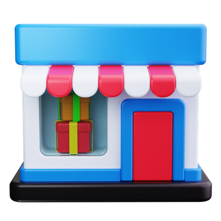 Tienda de regalos  3D Icon