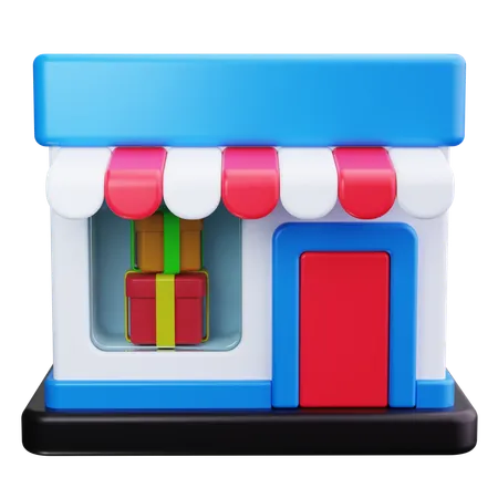 Tienda de regalos  3D Icon