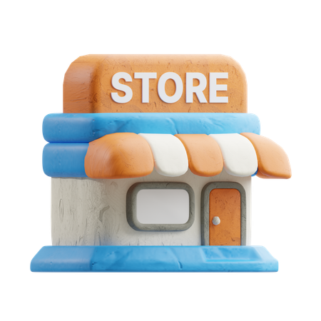 Tienda en línea  3D Icon