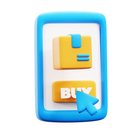 Tienda online  3D Icon