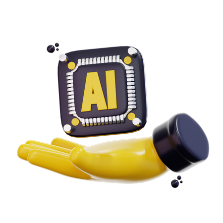 Tienes una mano  3D Icon
