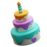 3d tiered birthday cake