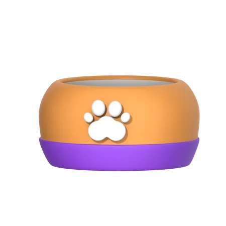 Futternapf für Haustiere  3D Icon