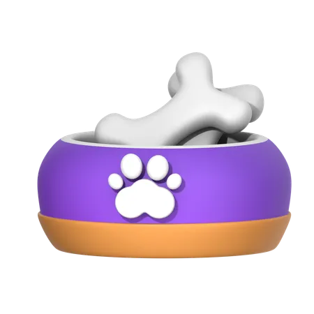 Futternapf für Haustiere  3D Icon