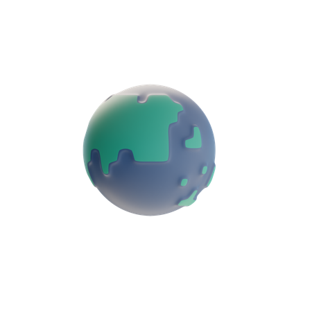 Tierra  3D Icon