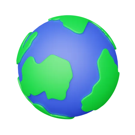 Tierra  3D Icon