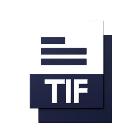 TIF File  3D Icon