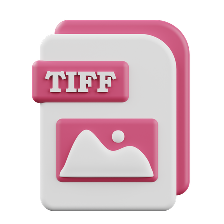 TIFF  3D Icon