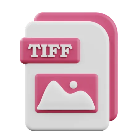TIFF  3D Icon