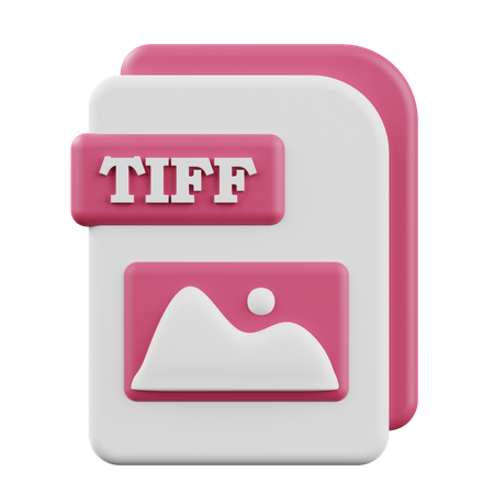 TIFF  3D Icon