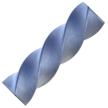 Tige métallique abstraite  3D Icon