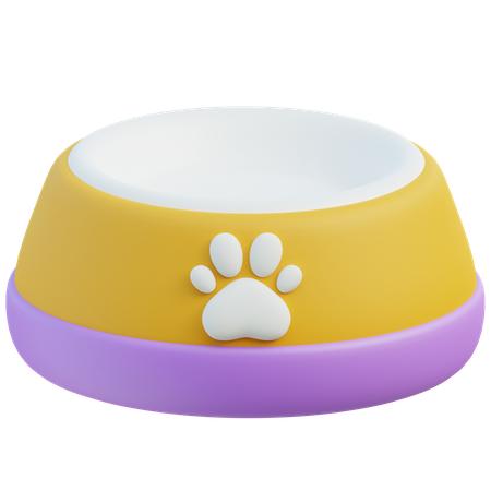 Tigela de comida para animais de estimação  3D Icon