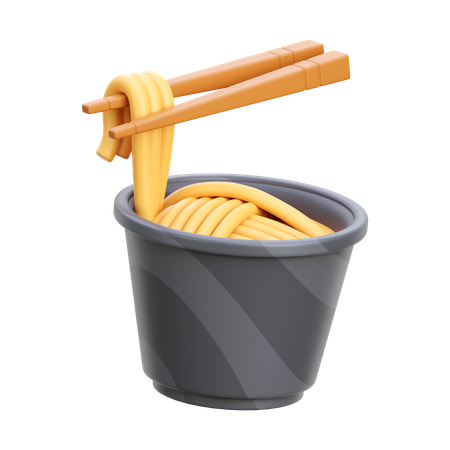 Tigela de macarrão  3D Icon