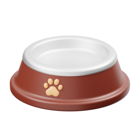 Tigela de comida para animais de estimação  3D Icon