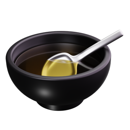 Tigela de sopa  3D Icon