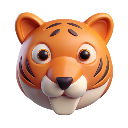 Tiger  3D Icon
