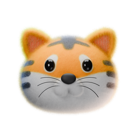 Tiger  3D Icon