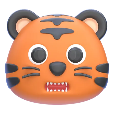 Tiger  3D Icon