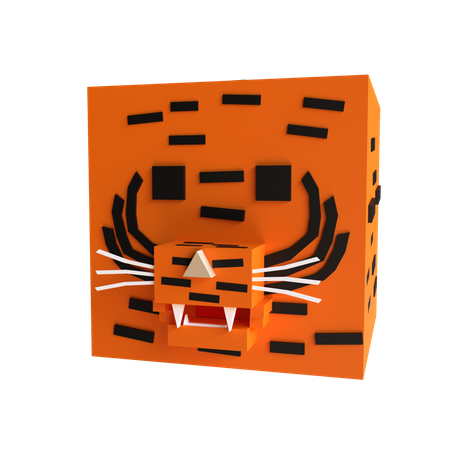 Tiger  3D Icon