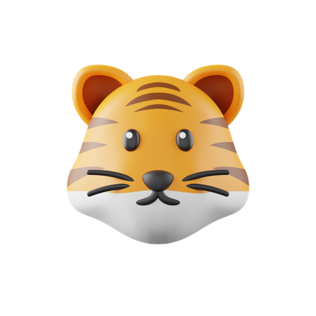 Tiger  3D Icon