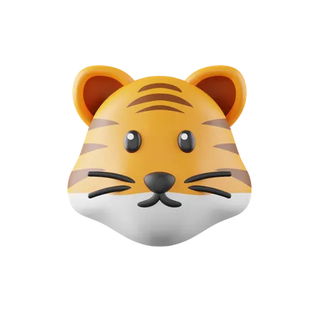 Tiger  3D Icon