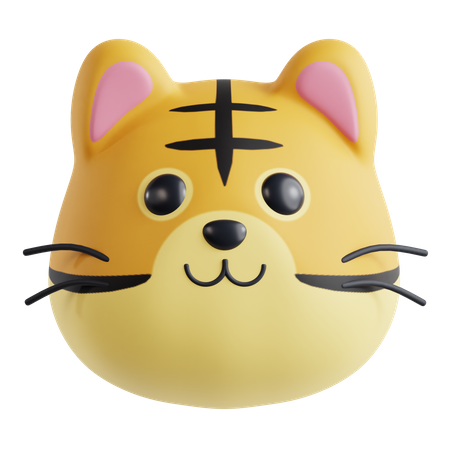 Tiger 3D Icon