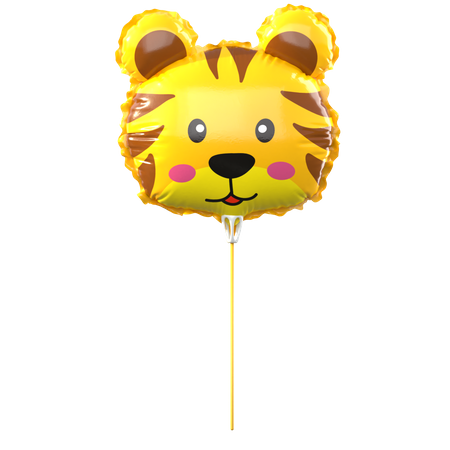 Tiger Balloon 3D Icon