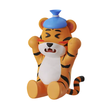 Tigerkrank  3D Icon