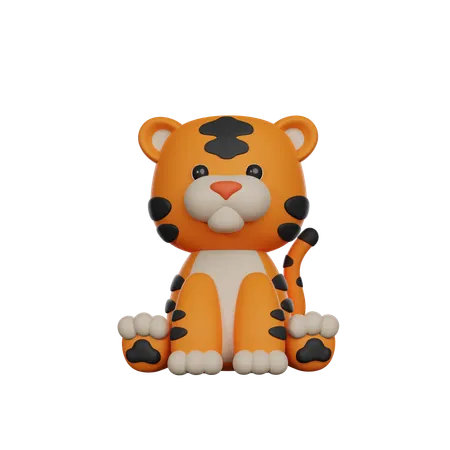 Tigre  3D Icon