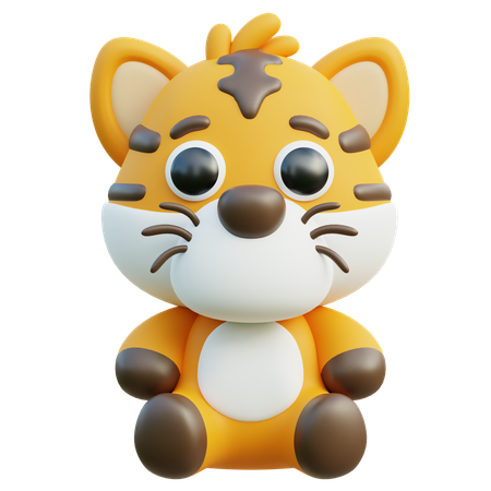 Tigre  3D Icon