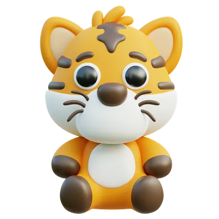 Tigre  3D Icon