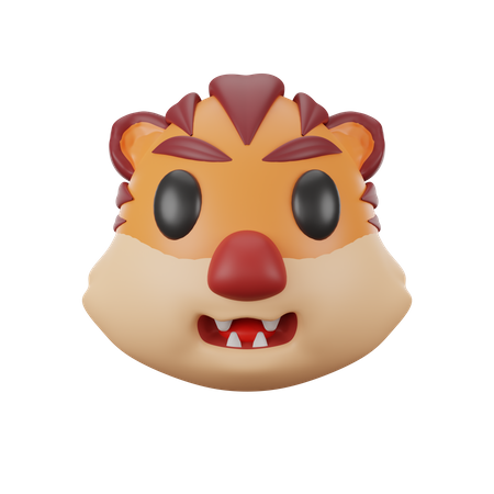 Tigre  3D Icon