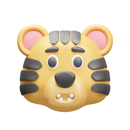 Animoji tigre  3D Icon