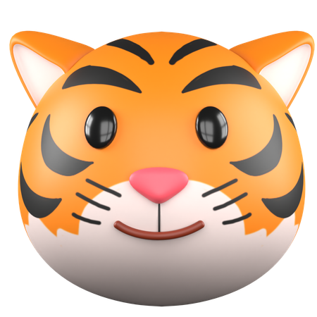 Tigre fofo  3D Icon