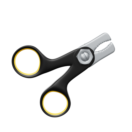 Tijera de cuerda  3D Icon
