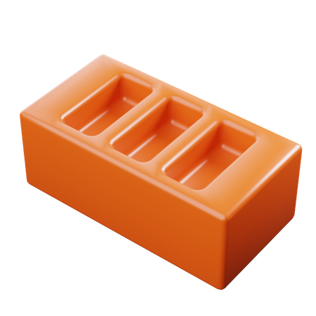 Tijolo  3D Icon