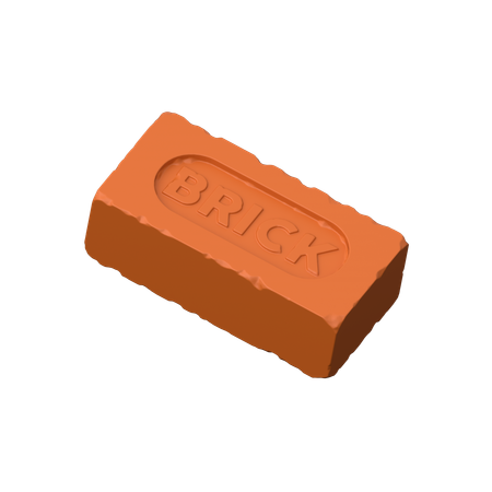 Tijolo  3D Icon