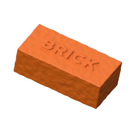 Tijolo  3D Icon
