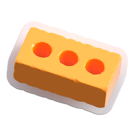 Tijolo  3D Icon