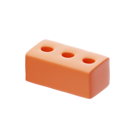 Tijolo  3D Icon
