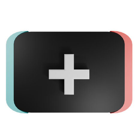 Tik Tok Add Plus  3D Icon